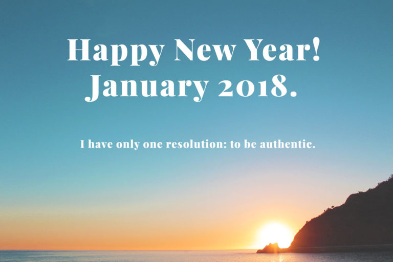 A New Year’s Message