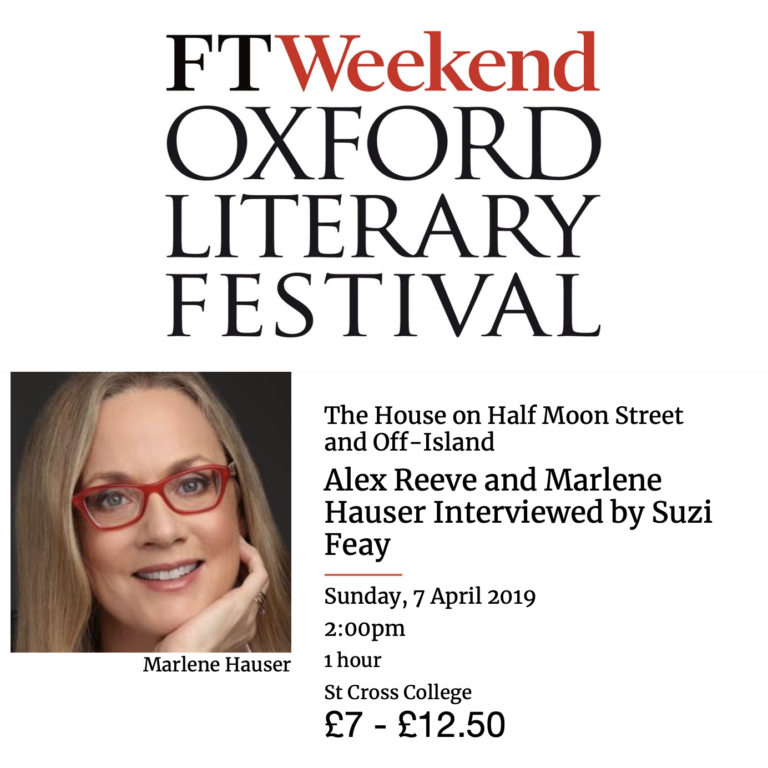 Oxford Literary Festival newspaper article