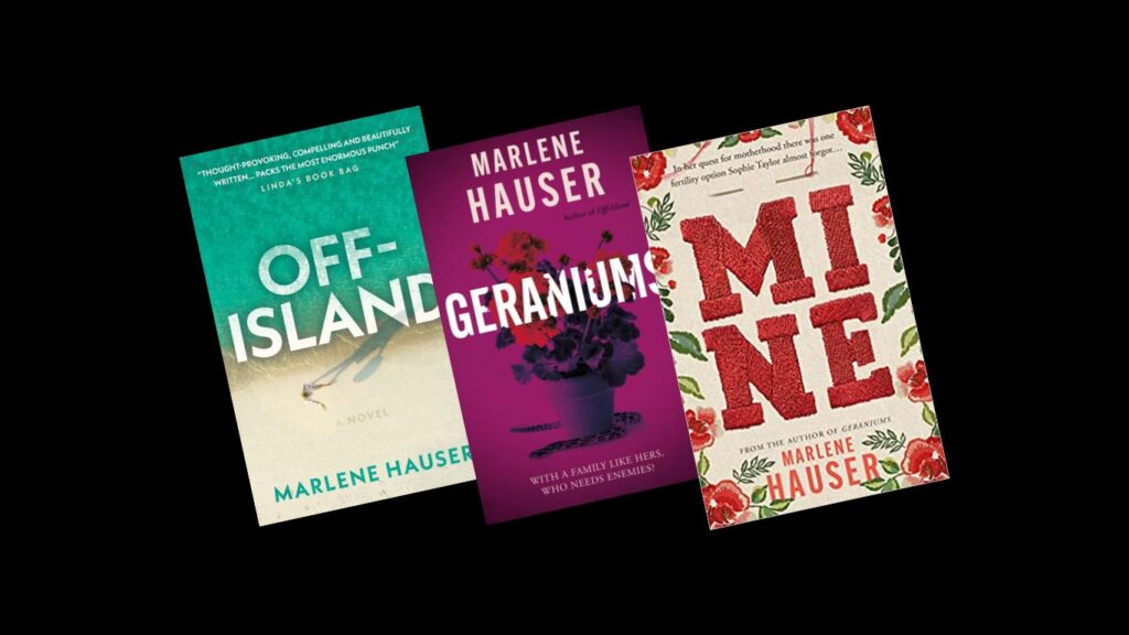 Marlene's three books